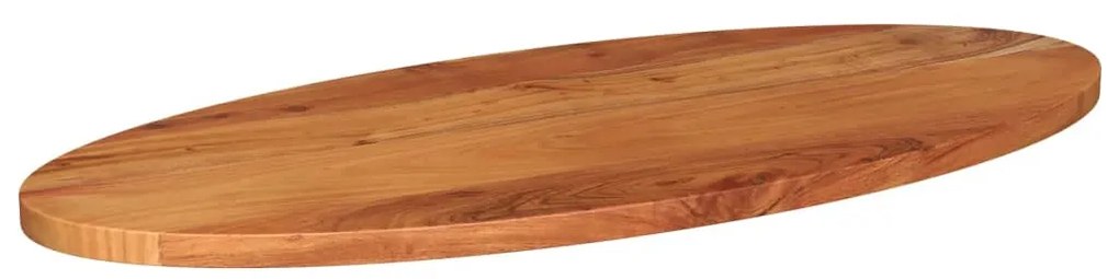 vidaXL Επιφάνεια Τραπεζιού Οβάλ 100x50x3,8 εκ. Μασίφ Ξύλο Ακακίας