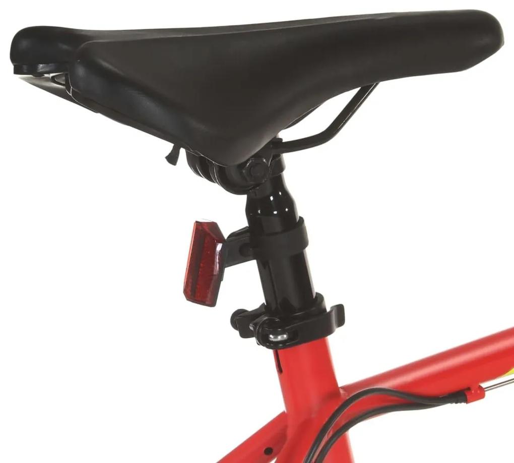 Ποδήλατο Mountain 27,5'' Κόκκινο με 21 Ταχύτητες 38 εκ. - Κόκκινο