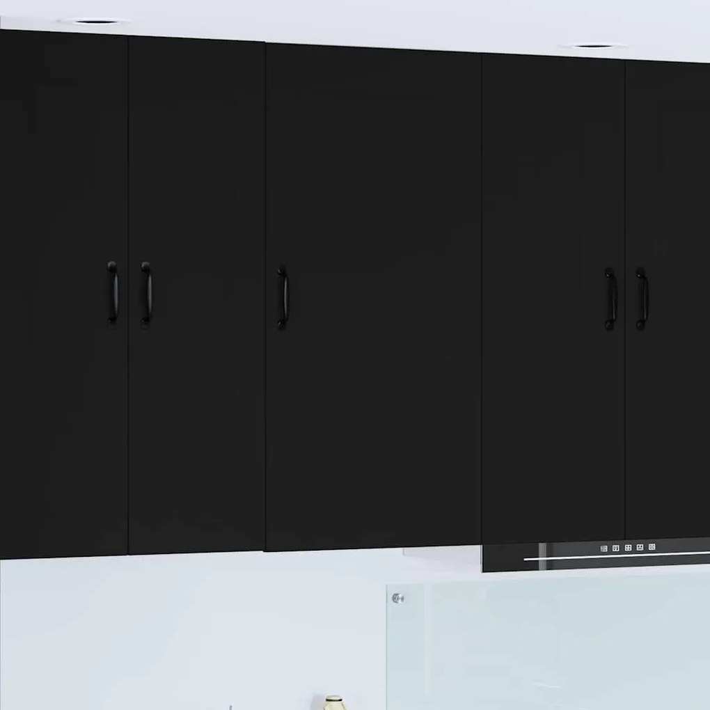 Ντουλάπα Κουζίνας Μαύρο 50 x 31 x 100 εκ. Επεξεργασμένο ξύλο