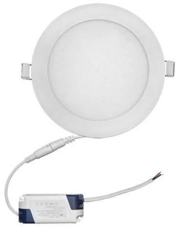 Φωτιστικό PL Χωνευτό 12W SMD Slim Λευκό 3000K 21-0121000 Lumen-21-0121000-Λευκό 21-0121000