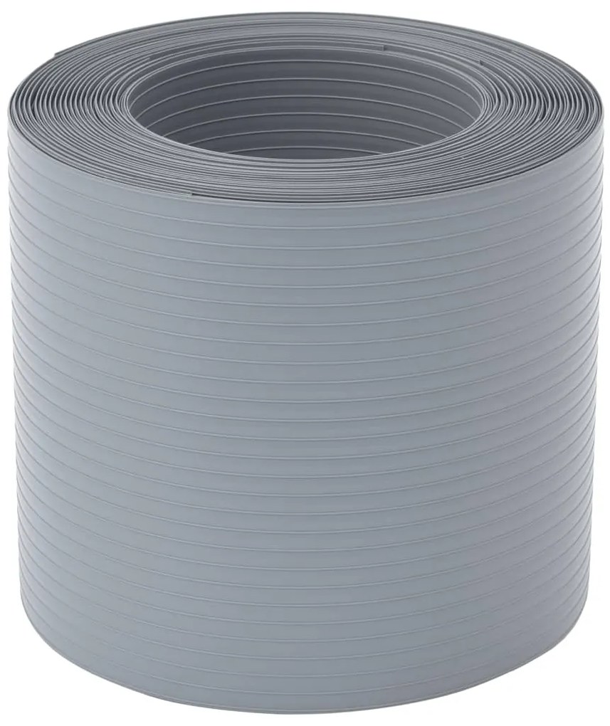 vidaXL Περιφράξεις Προστατευτικές 10 Τεμ. Γκρι 252,5 x 19 εκ. από PVC