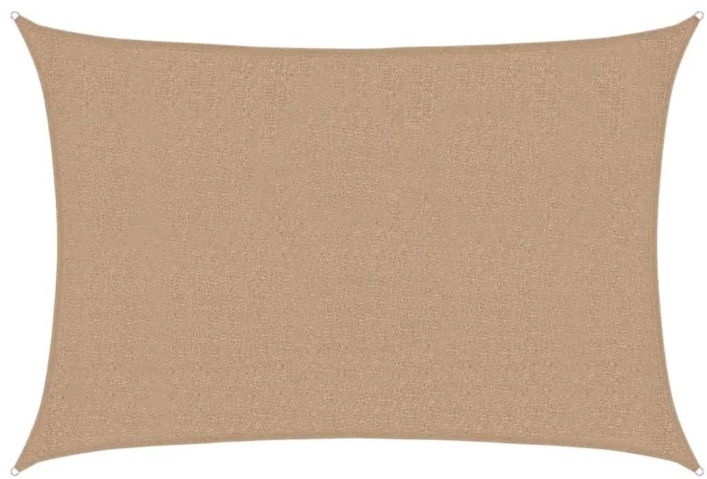 vidaXL Πανί Σκίασης Taupe 2,5 x 3,5 μ. από HDPE 160 γρ./μ²