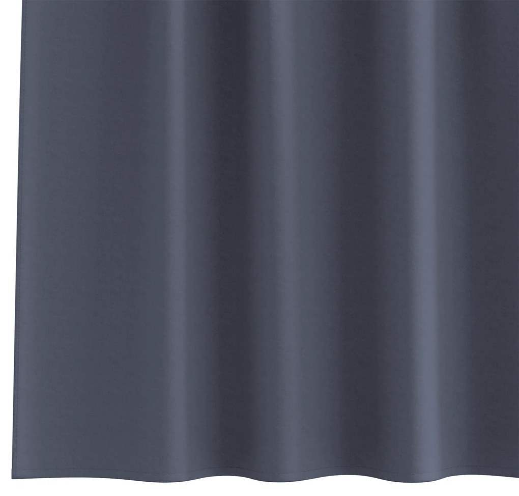 vidaXL Κουρτίνες με κουρτίνες 2 pcs Ανθρακί 245 x 140 εκ. Πολυεστέρας