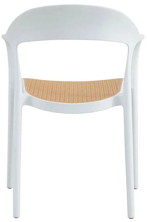 Καρέκλα Rival Fylliana Λευκό - Μπέζ 57x53x81 εκ. 57x53x81 εκ.