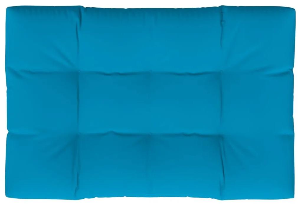 Μαξιλάρι Παλέτας Μπλε 120 x 80 x 12 εκ. Υφασμάτινο - Μπλε