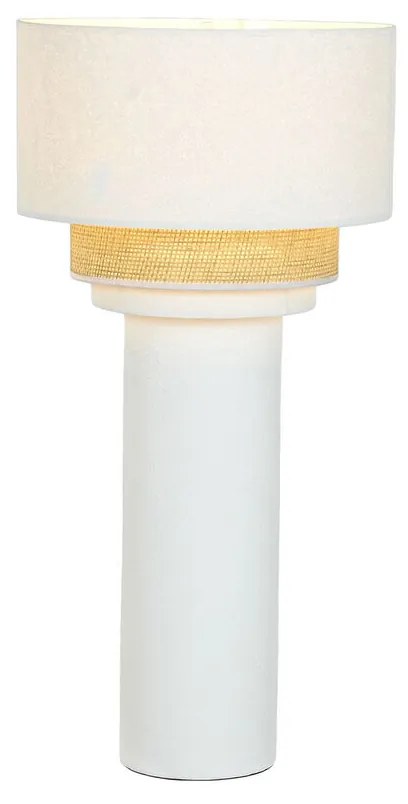 Φωτιστικό Δαπέδου Home ESPRIT Λευκό Φυσικό 220 V