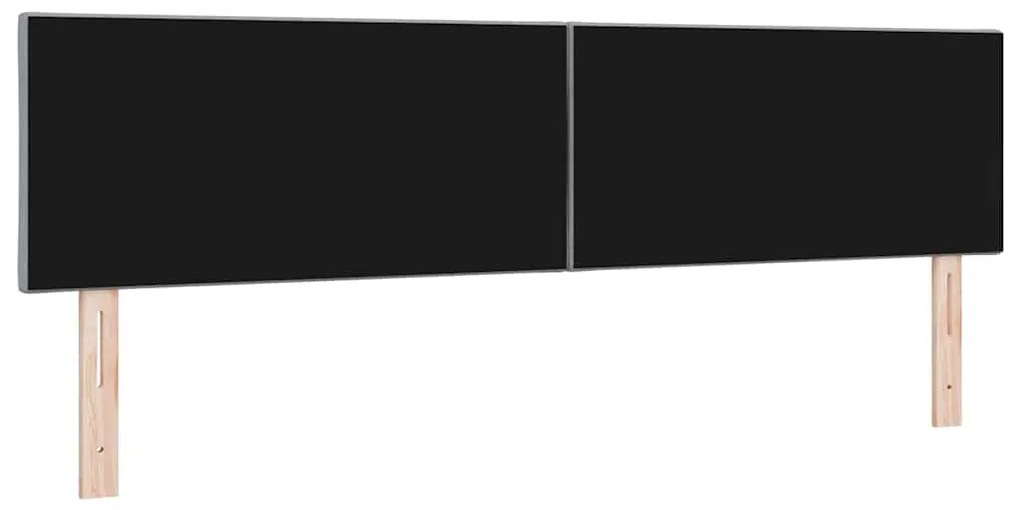 vidaXL Υφασμάτινο Κεφαλάρι Geometric Ανοιχτό γκρι 180 cm ύφασμα
