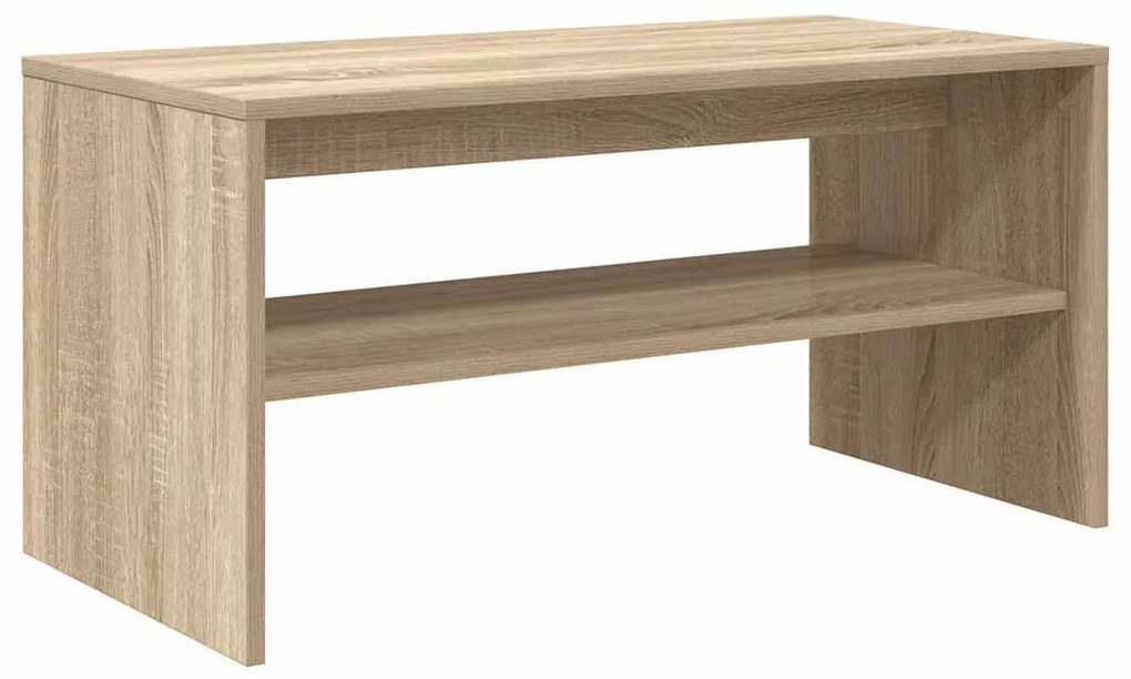 Έπιπλο Τηλεόρασης Sonoma Δρυς 80 x 40 x 40 εκ. από Μοριοσανίδα - Καφέ