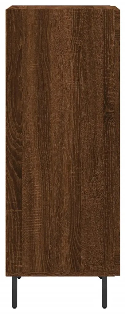 vidaXL Ντουλάπι Καφέ Δρυς 34,5 x 34 x 90 εκ. Επεξεργασμένο Ξύλο