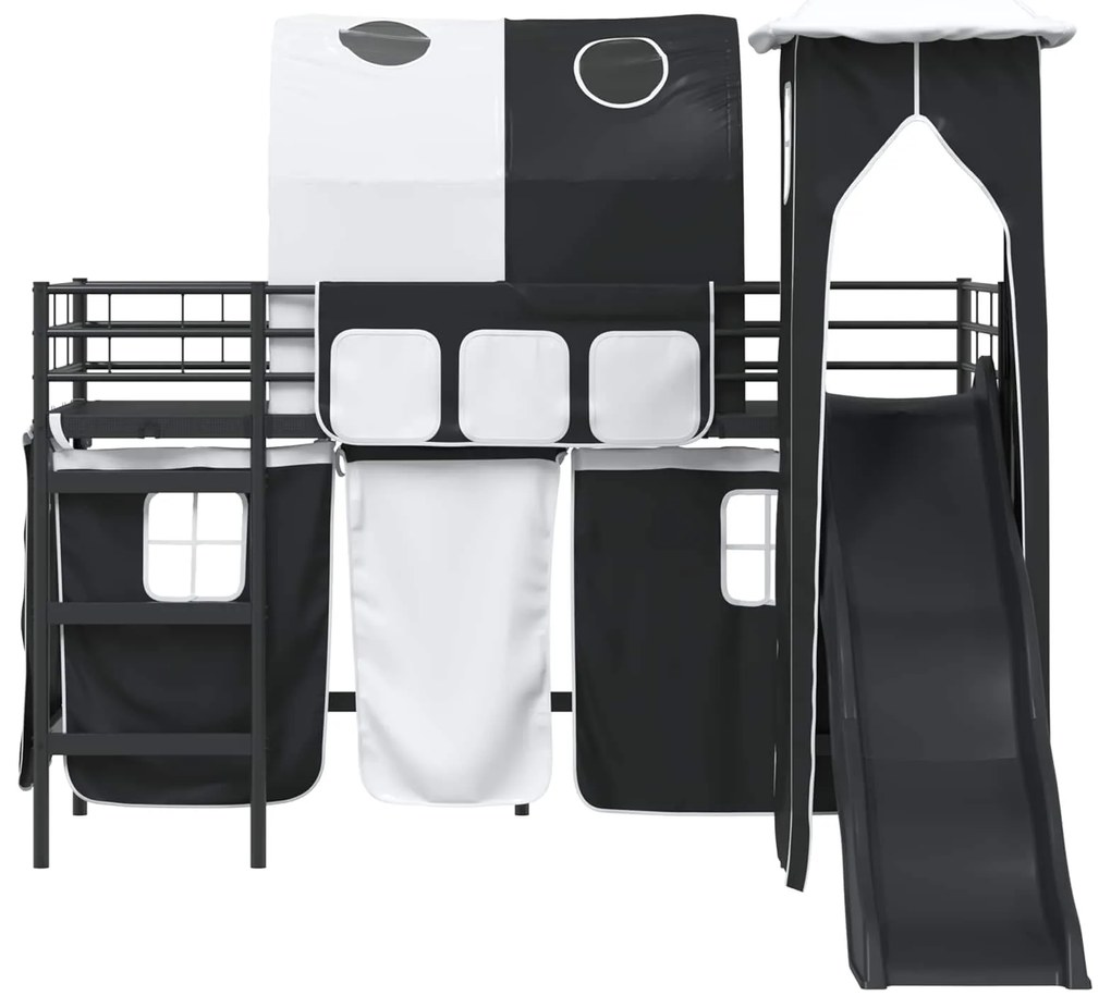 vidaXL Μαύρο 90 x 190 cm