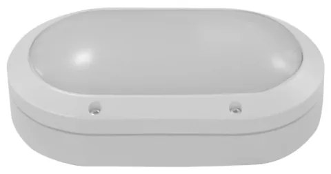 Απλίκα Φωτιστικό Τοίχου Οβάλ E27 60W IP54 ACA-HI4022WMS-Λευκό HI4022WMS