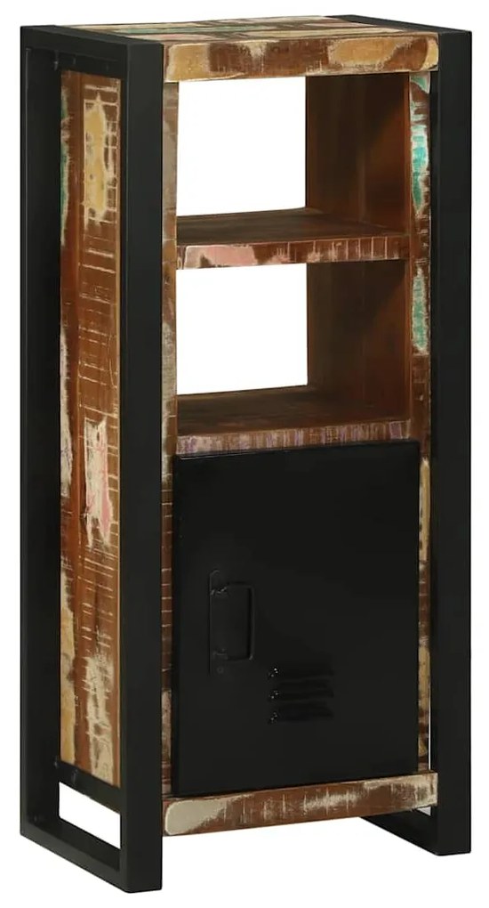 vidaXL Ντουλάπι Μπάνιου Καφέ 40 x 30 x 90 cm Στερεό Ανακτηθέν Ξύλο