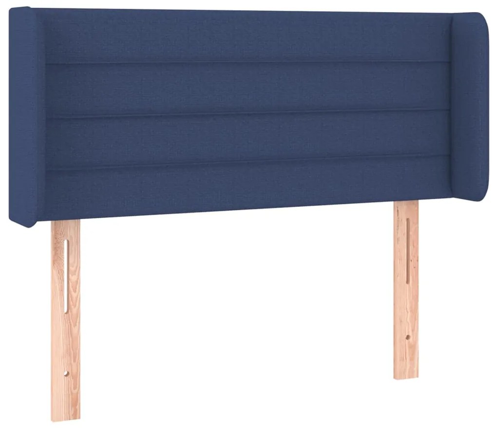 vidaXL Κεφαλάρι με Πτερύγια Μπλε 83x16x78/88 εκ. Υφασμάτινο