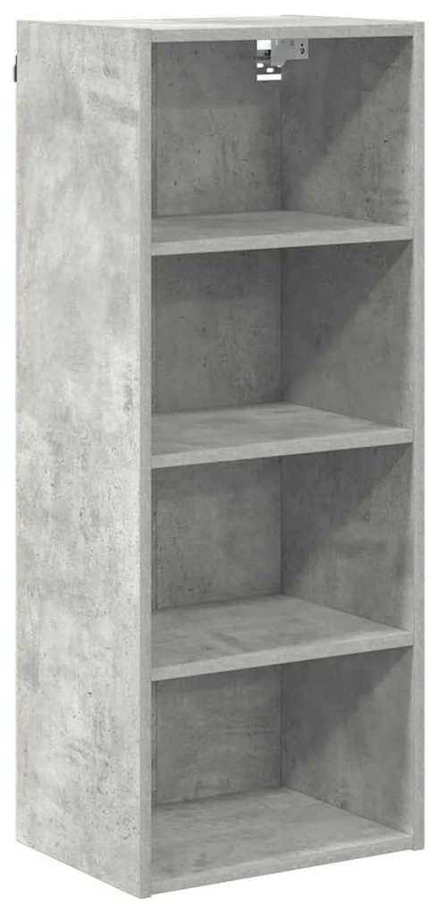 vidaXL Κρεμαστό ντουλάπι Σκυρόδεμα Γκρι 40 x 29,5 x 100 εκ.