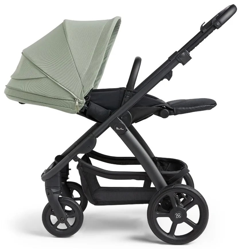 Καρότσι και PortBebe Σύστημα μεταφοράς (6τμχ) Silver Cross Tide Sage