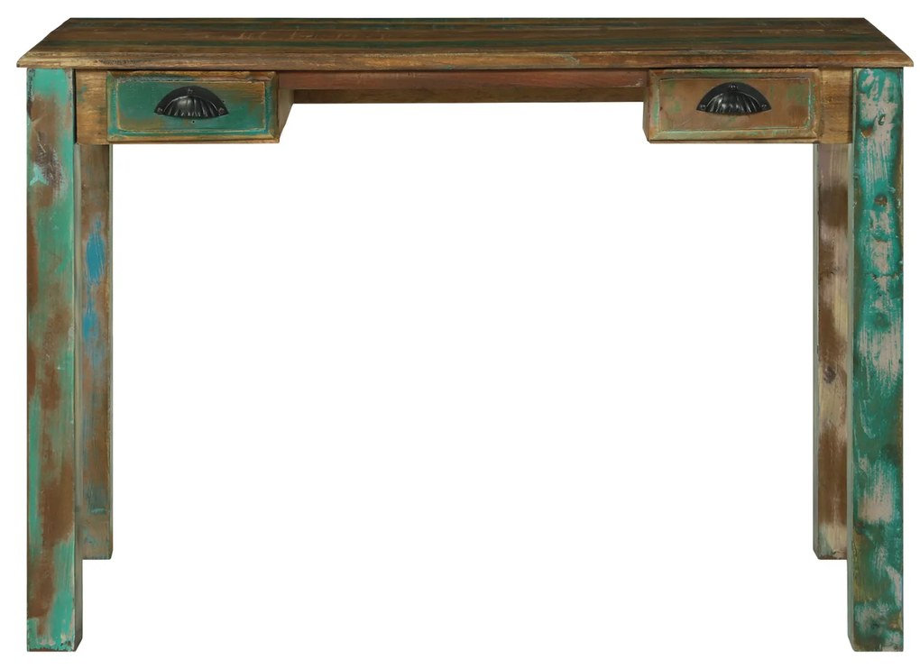 vidaXL Γραφείο 112x55x76 cm Συμπαγές Ξύλο