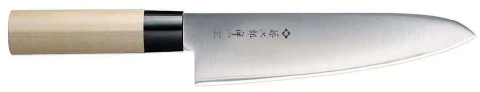 Μαχαίρι Chef Zen FD-564 21cm Natural-Chrome Tojiro Ατσάλι,Ξύλο