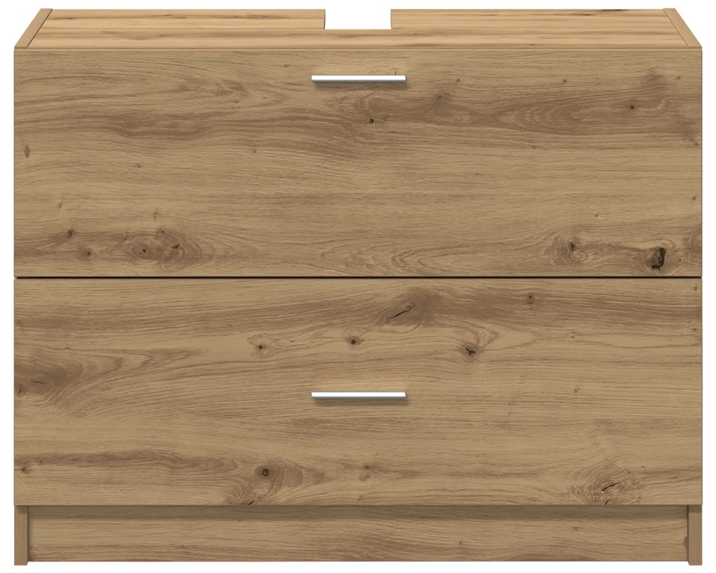 vidaXL Ντουλάπι Νιπτήρα Artisan Oak 78x37x59 εκ Μηχανικά Ξύλα