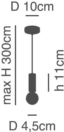 SE21-NM-4 ADEPT TUBE NICKEL MATT PENDANT B1