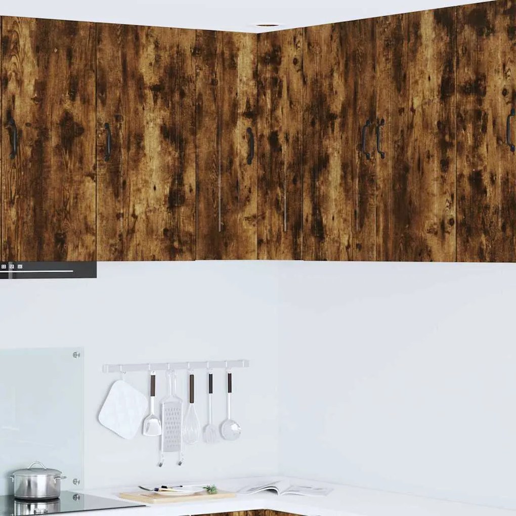 vidaXL Ντουλάπα Κουζίνας Kalmar Καπνιστό Δρύς 57 x 57 x 80 εκ.