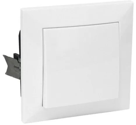 Διακόπτης Μονός Αλέ Ρετούρ 10A Πλήρης Lumen-15-0200-Λευκό 15-0200