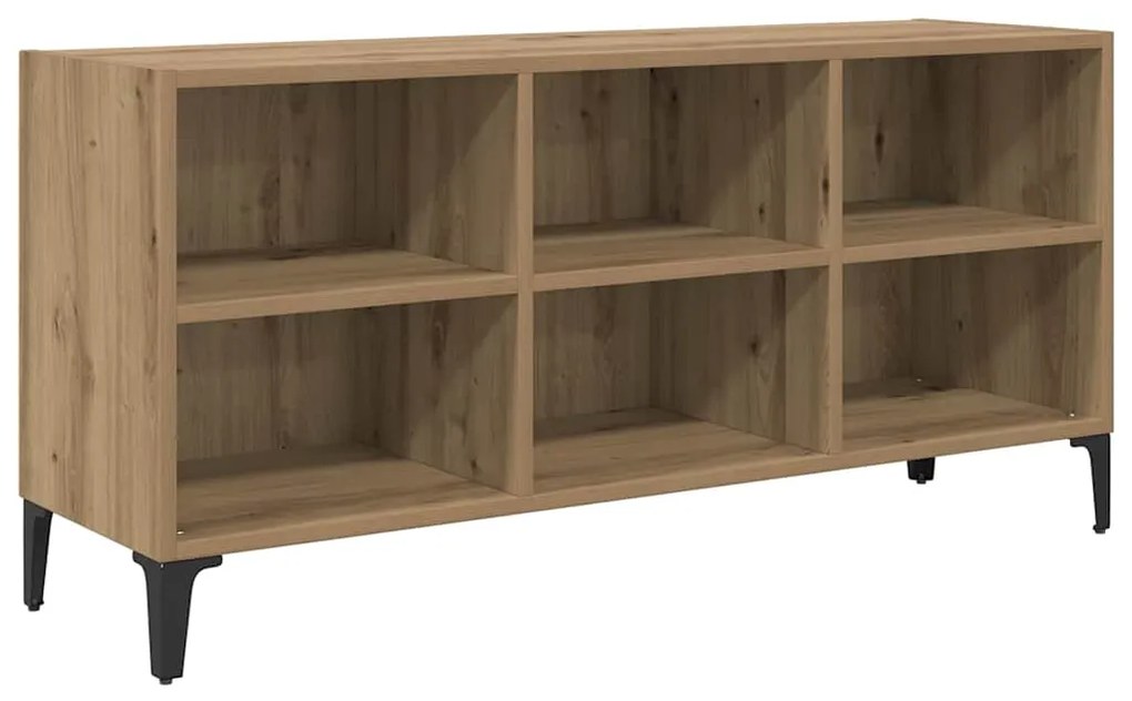 vidaXL Ντουλάπι TV Καφέ 69.5 x 30 x 50 εκ. Επεξεργασμένο ξύλο