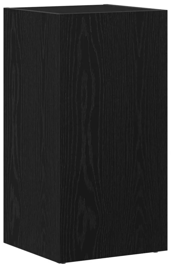 Κουτί αποθήκευσης vidaXL LP Μαύρη βελανιδιά 71x34x36 cm