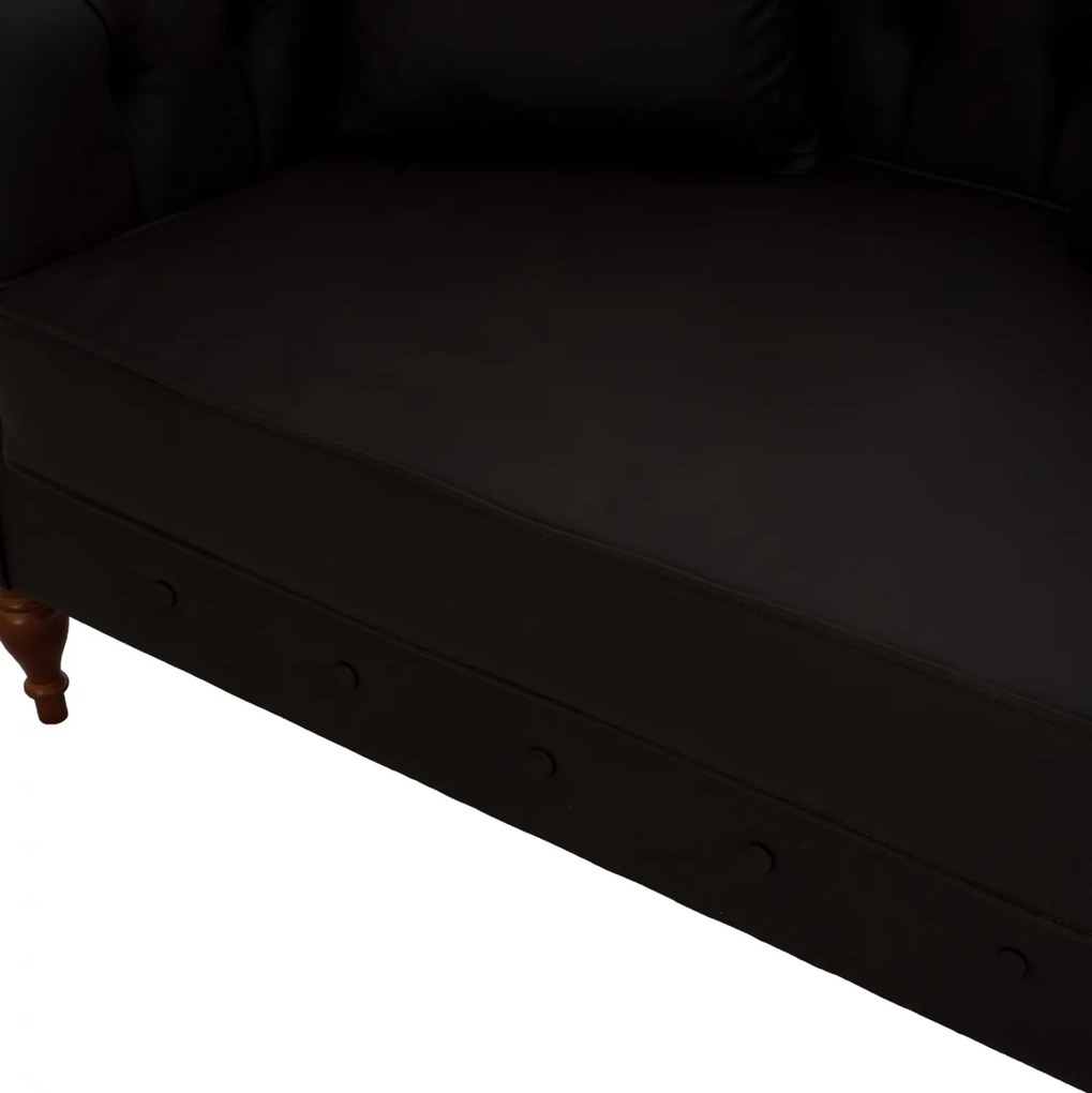 ΚΑΝΑΠΕΣ 2ΘΕΣΙΟΣ Τ. CHESTERFIELD CIELLE ΣΕ ΧΡΩΜΑ ΚΑΦΕ HM3184.03 152x85x80 εκ. - 0513650 - HM3184.03