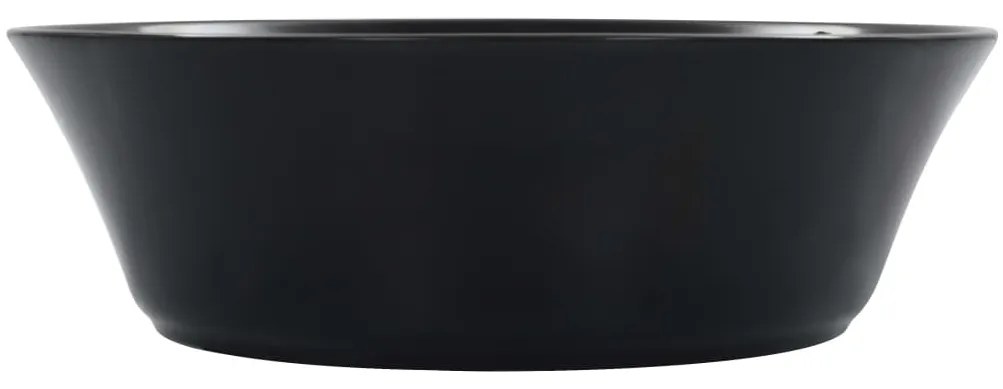 vidaXL Νιπτήρας Μαύρος 41 x 12,5 εκ. Κεραμικός