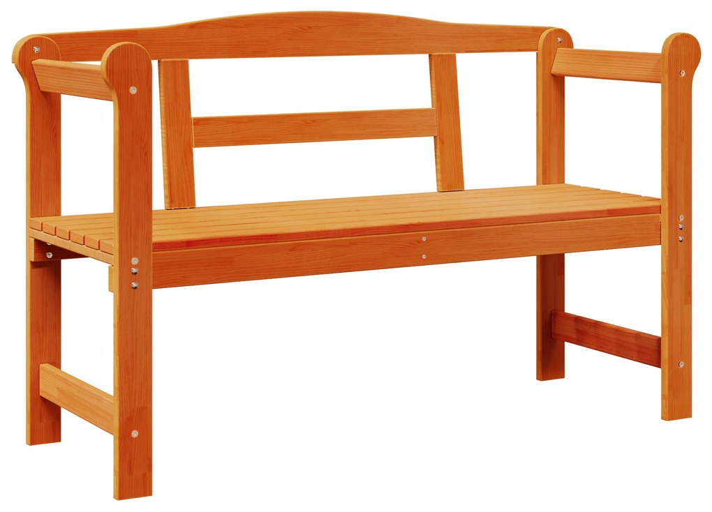 vidaXL Εξωτερικός Πάγκος Ακακίας 119x76x44 εκ. Μασίφ Ξύλο Πεύκου