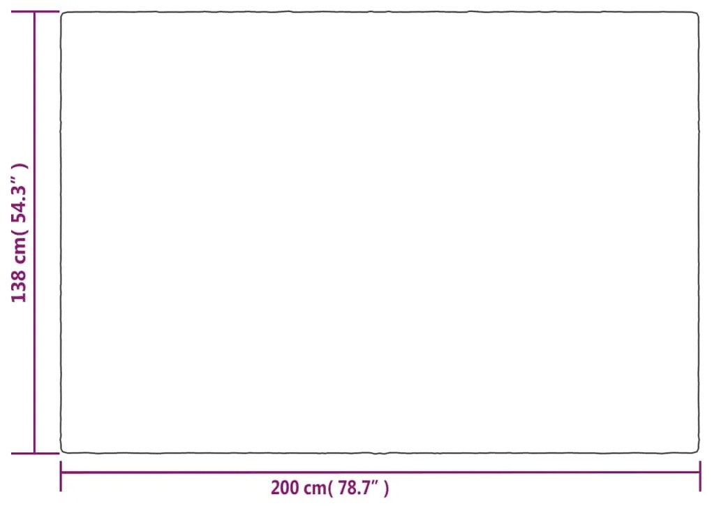 vidaXL Κουβέρτα Βαρύτητας με Κάλυμμα Γκρι 138x200 εκ. 10 κ. Υφασμάτινη