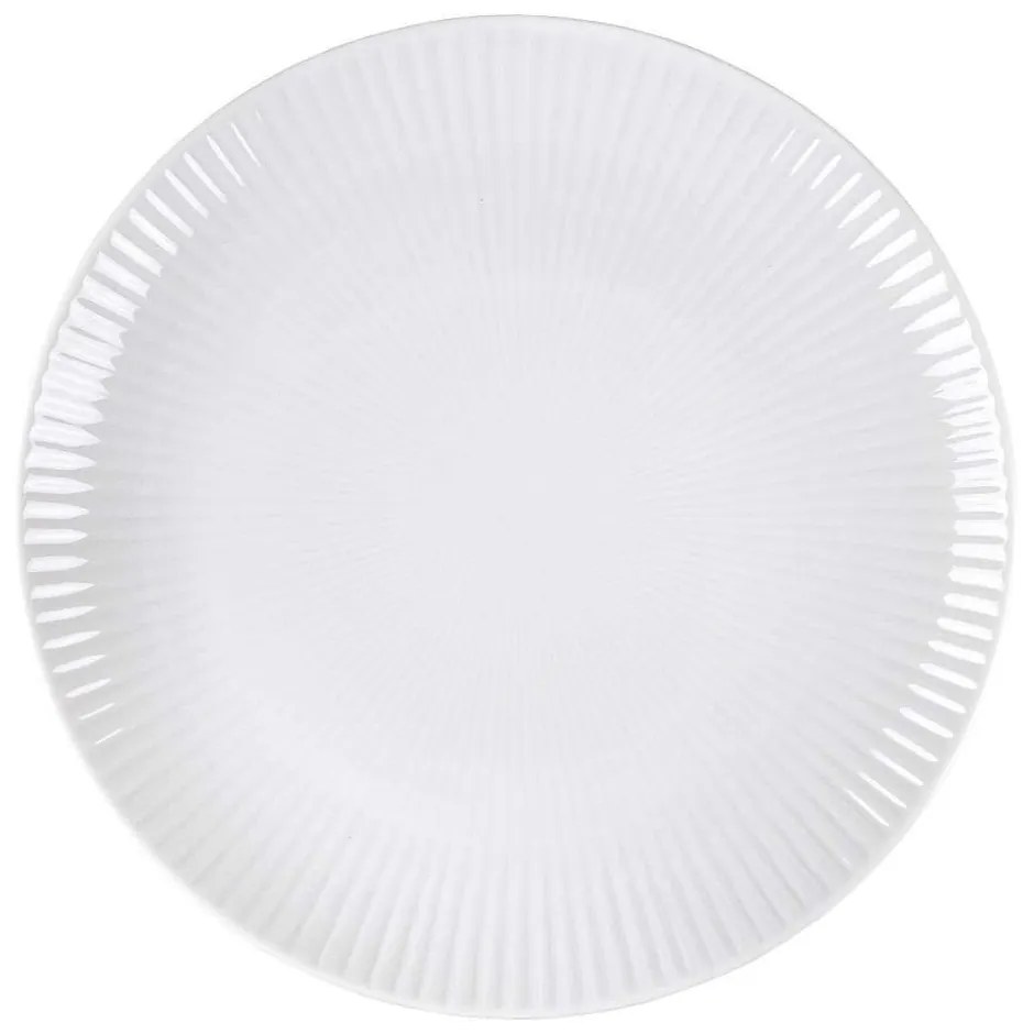 Πιατέλα Στρογγυλή Πορσελάνινη PW5 PR00500531 31cm White Oriana Ferelli® Porcelain
