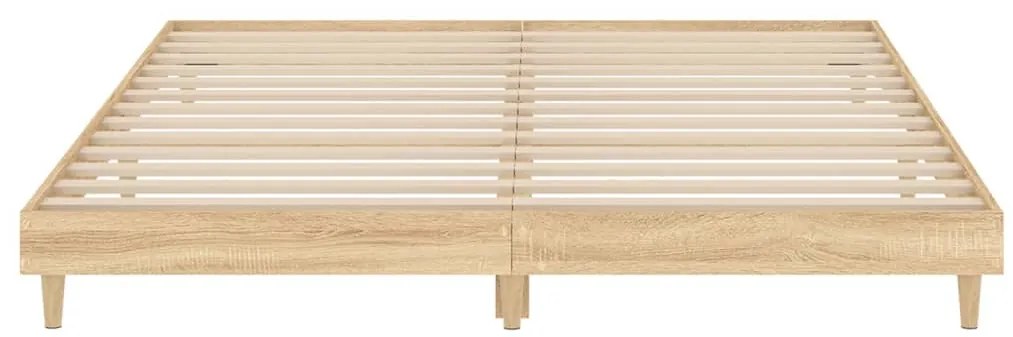 vidaXL Πλαίσιο κρεβατιού χωρίς στρώμα 180x200 εκ. Επεξεργασμένο Ξύλο