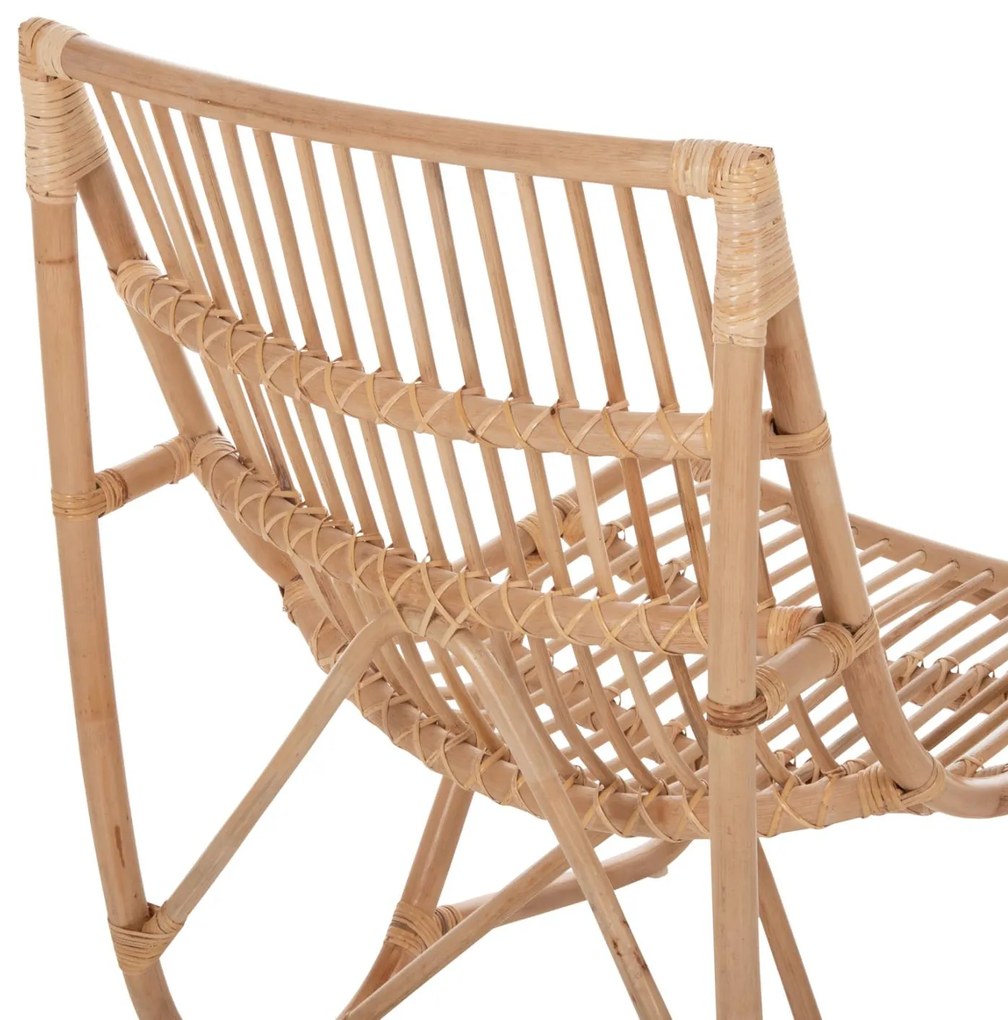 ΠΟΛΥΘΡΟΝΑ GRINN  ΡΑΒΔΟΙ RATTAN ΣΕ ΦΥΣΙΚΟ 56,5x73,5x79,5Υ εκ.