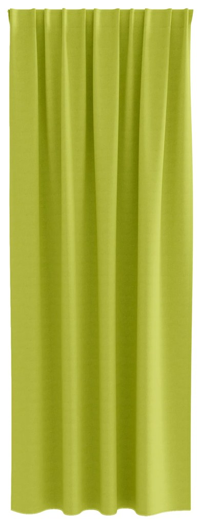 vidaXL Κουρτίνες με κουρτίνες 2 pcs Λαχανί 225 x 140 εκ. Πολυεστέρας