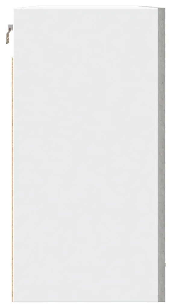 vidaXL Κρεμαστό Ντουλάπι "Lyon" Γκρι Σκυρόδεμα 80x31x60 εκ. από Τεχνητό Ξύλο
