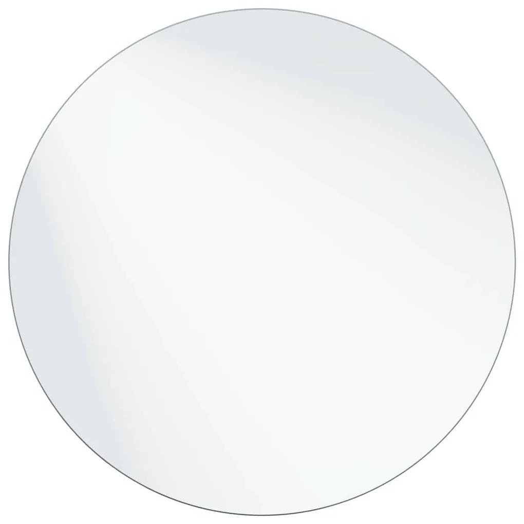 vidaXL Καθρέφτης τοίχου Γύρος Ø 40 cm σκληρυμένο γυαλί