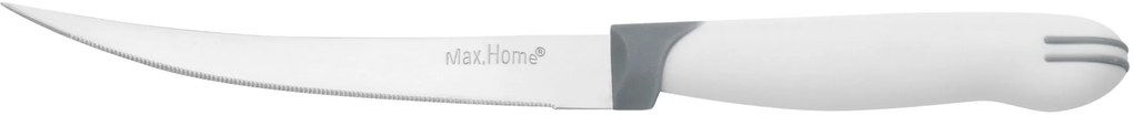 Μαχαίρι με Γκρι Λαβή 97629/12cm - Max.Home® - 6 ΤΜΧ