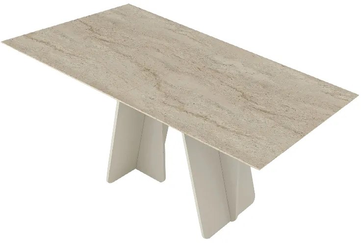 ΤΡΑΠΕΖΙ SEVILLA MEGAPAP ΧΡΩΜΑ SANDSTONE - TRAVERTINE 180X90X75ΕΚ.