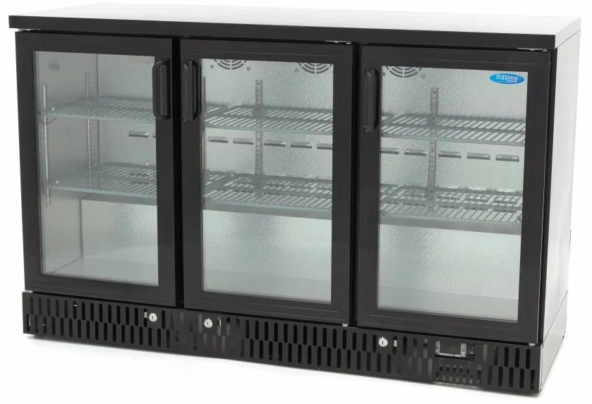 Drinks Fridge - 3 Hinged Doors - 6 Adjustable Shelves