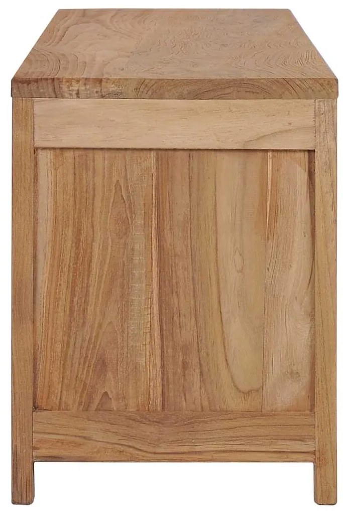 vidaXL Έπιπλο Τηλεόρασης 115x30x40 εκ. από Μασίφ Ξύλο Teak