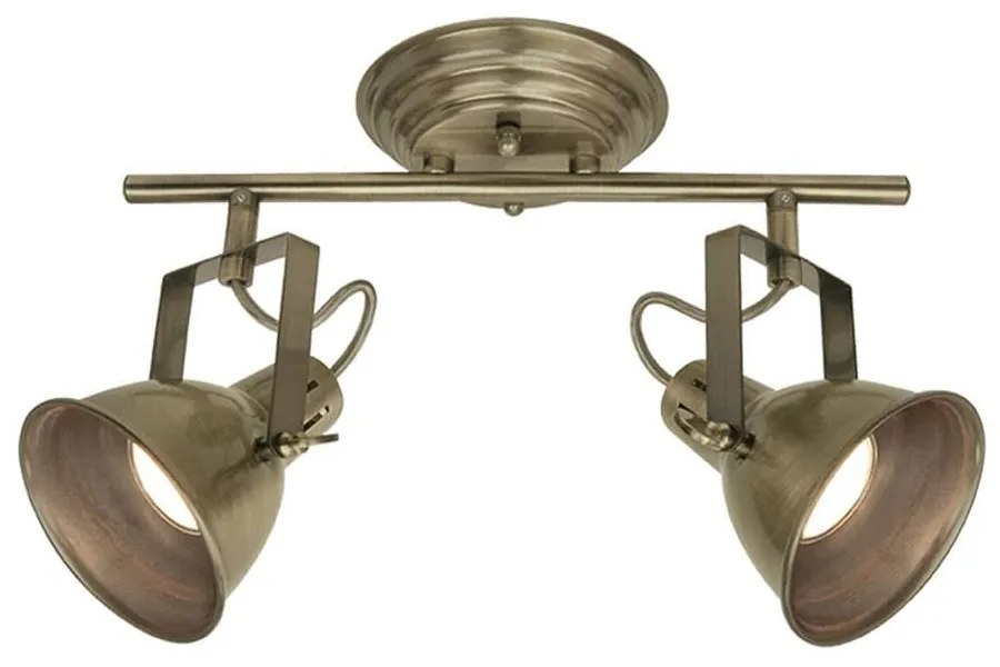 Φωτιστικό Οροφής - Σποτ Praga 4166500 Bronze Viokef Μέταλλο