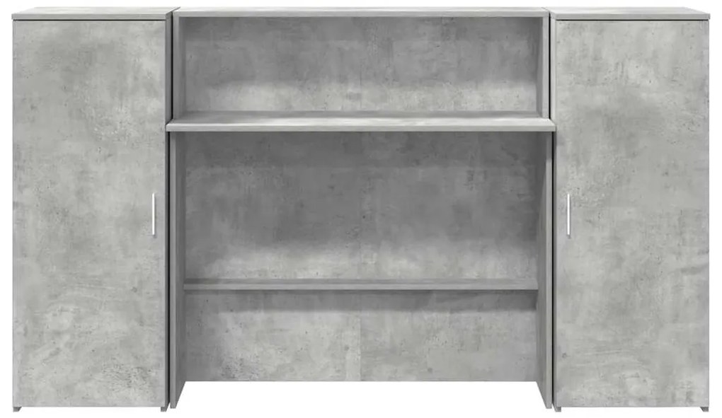 vidaXL Γραφείο υποδοχής 180x50x103,5 εκ. Επεξεργασμένο Ξύλο