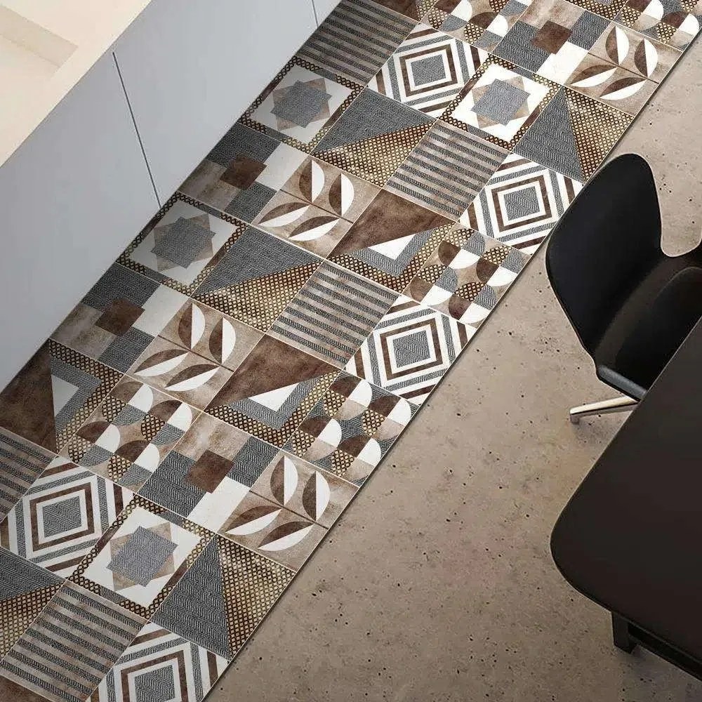 Διάδρομος Βινυλίου Brown Cementine 83614 Multi Ango 50X180 Vinyl