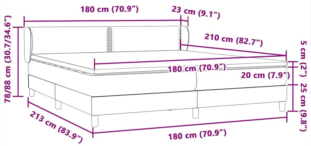 BOX SPRING ΚΡΕΒΑΤΙ ΜΕ ΣΤΡΩΜΑΤΑ ΣΚΟΥΡΟ ΠΡΑΣΙΝΟ ΒΕΛΟΥΔΙΝΟ 3317454