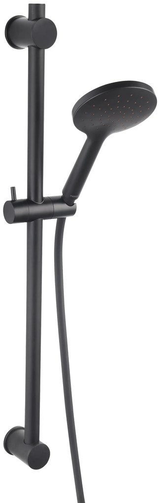 Ferro Phila Black  N375BL-B Κολόνα Ντους Μαύρη