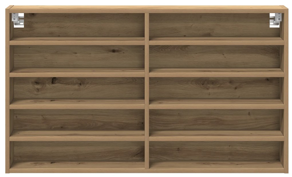 vidaXL Βιτρίνα Καμπίνας Artisan Oak 100x15x58 εκ. Επεξεργασμένο ξύλο