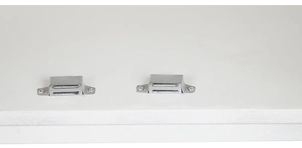 Σκευοθήκη DKD Home Decor Λευκό Μέταλλο Ξύλο από Μάνγκο 152 x 40 x 77 cm