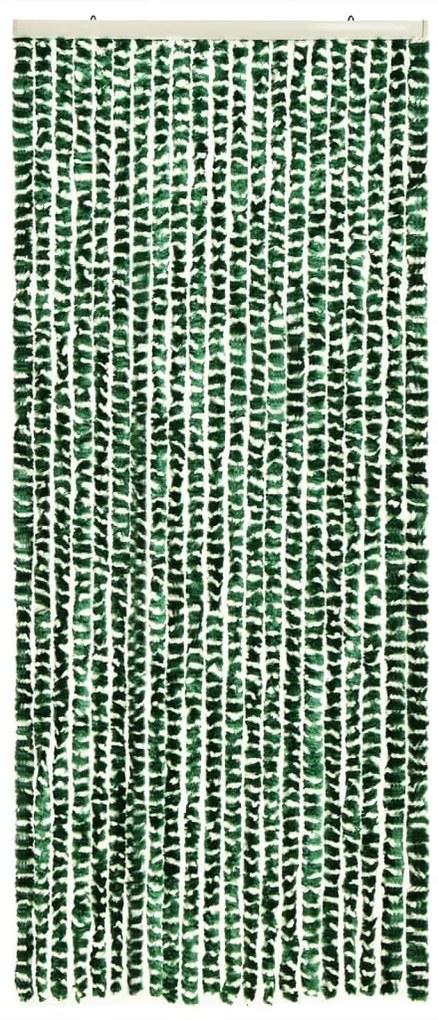 vidaXL Σήτα Εντόμων Πράσινο/ Λευκό 100 x 200 εκ. από Σενίλ
