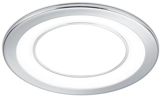 Πλαφονιέρα Φωτιστικό Οροφής Χωνευτό LED 10W Core Trio Lighting-652610106-Χρώμιο 652610106